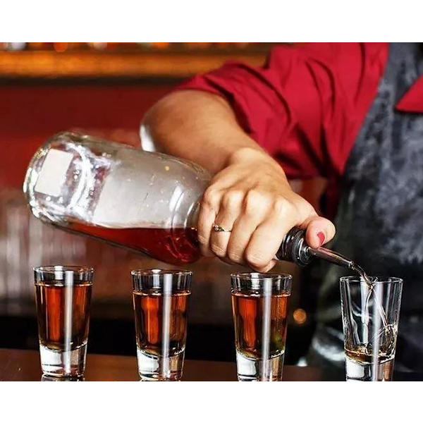 Premium skænkeprop i rustfrit stål - Skænkepropper - Vin - Flaske - Cocktail - 5 stk.