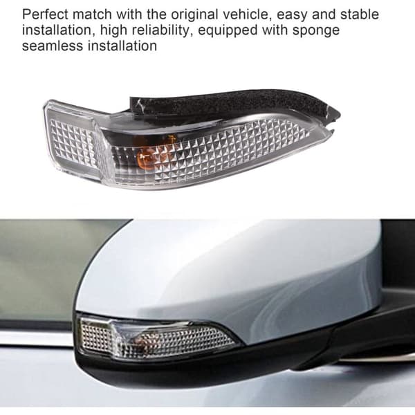 Eksteriør Bakspejl Blinklys Indikator Lys Lampe Passer Til Prius C 81730-02140