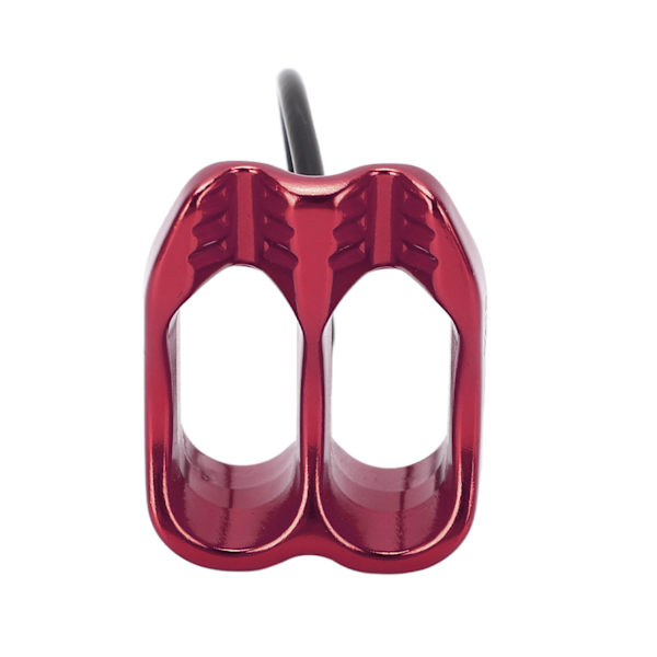Aluminium Magnesium Alloy ATC Rappelling Descender för utomhusklättring
