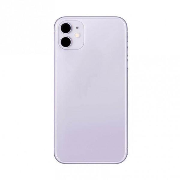 iPhone 11:n takaosa, jossa on pieniä osia - violetti Light purple