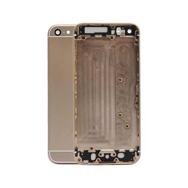 iPhone 7 -tausta kehyksellä - kultaa
