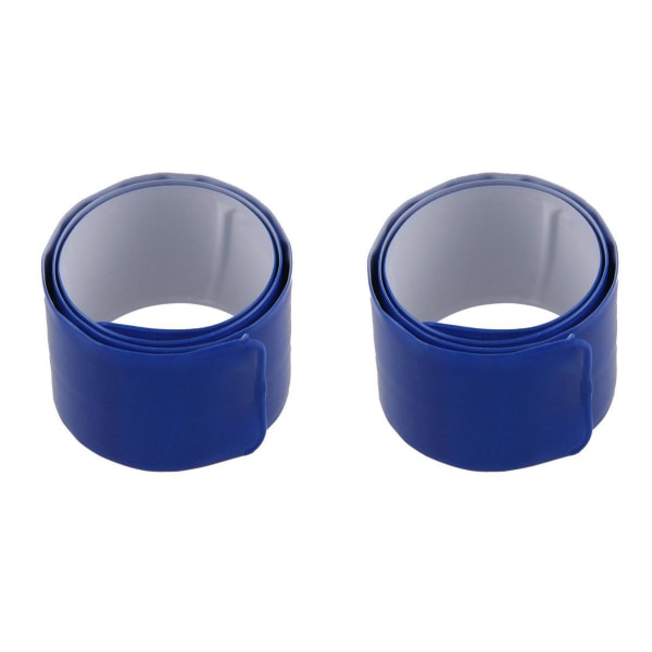 Reflexband - Rund [40cm] - Dubbelpack - Blå Blue Blå 40cm Dubbelpack	