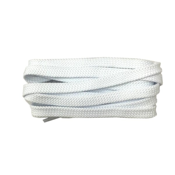 Kengännauhat [v2] - Litteät [160 cm] - Useita värivaihtoehtoja White one size