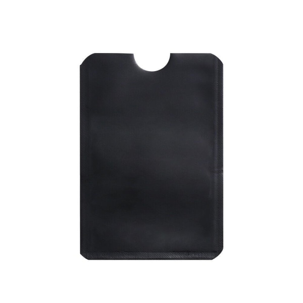 RFID-beskyttelse - 4 stk. - Kortholder - Kortetui - Sort Black