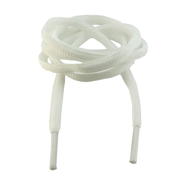 Kengännauhat - Pyöreät - Soikeat [180 cm] - Useita värivaihtoehtoja White one size