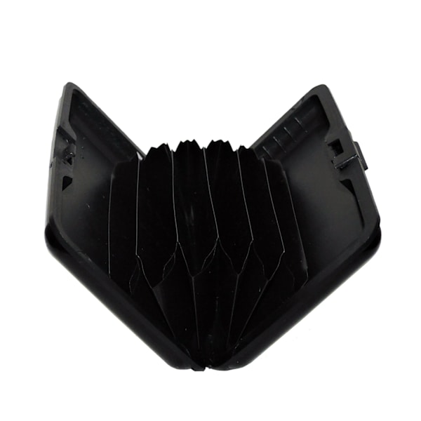 Rejsetaske med kortholder - Sort rillet - Pung Black