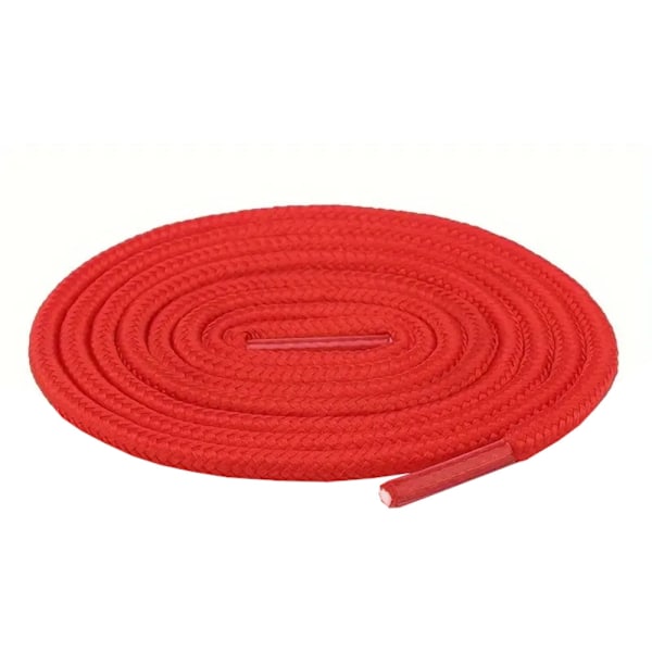 Kenkänauhat - Pyöreät [120 cm] - Punainen Red one size