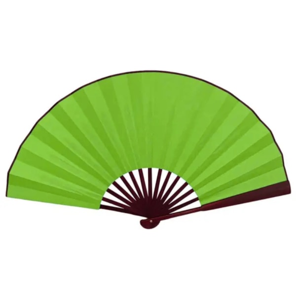 Ventilator - Ensfarvet - Ekstra stor 33cm - Grøn Green