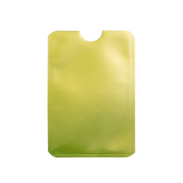 RFID beskyttelse - 4 stk - Kortholder - Kortetui - Grøn Green Grön