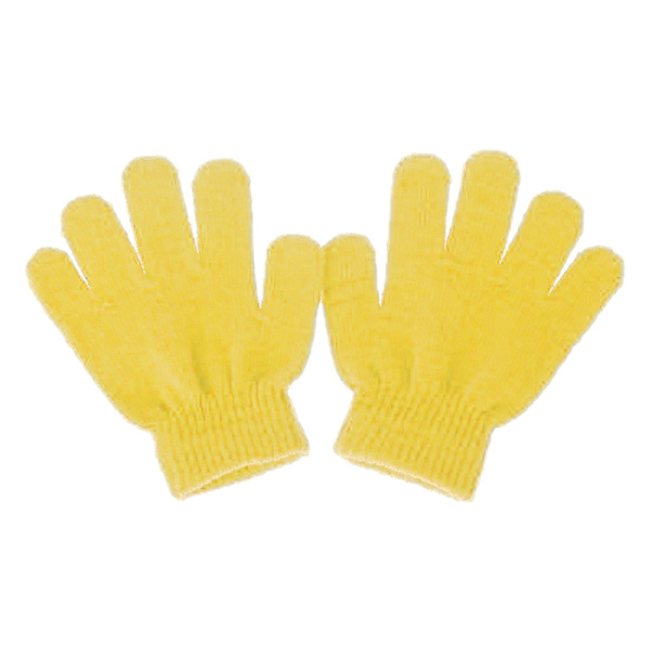 Fingervante för barn - Gul Yellow one size