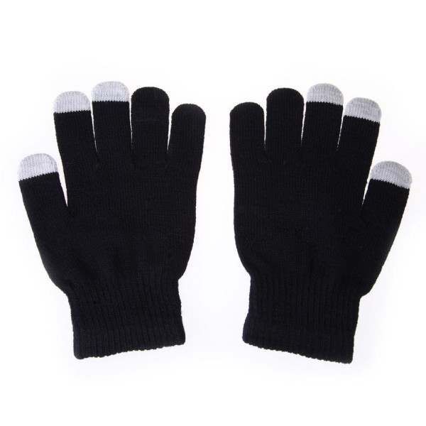 Smartphonehandskar - Svart - Touch Glove - Vantar Black one size