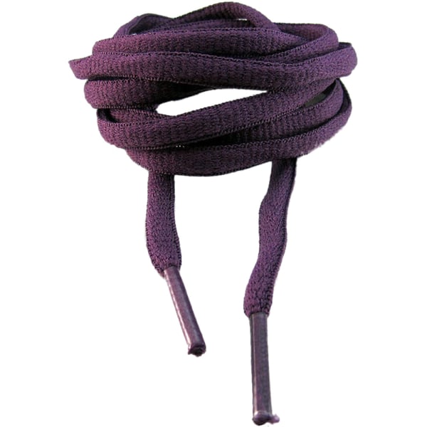 Kengännauhat - Tumman violetti - Soikea [130 cm] Dark purple one size