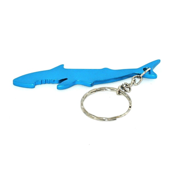 Nøkkelring - Flaskeåpner - Shark - Turkis Turquoise