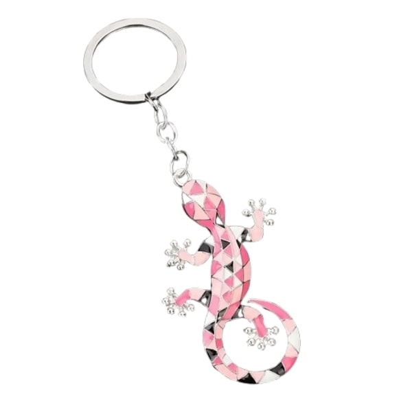 Avaimenperä - Gecko - Vaaleanpunainen Pink
