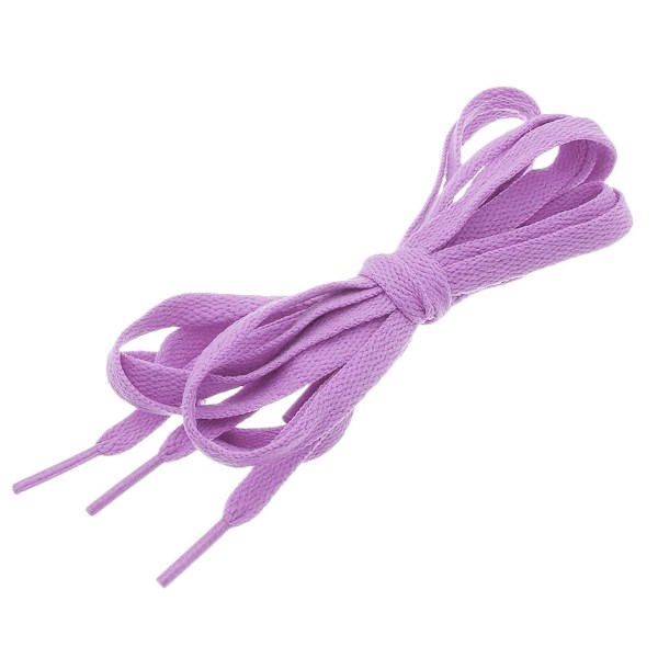 Kengännauhat - Lila - Litteät [150 cm] Light pink one size