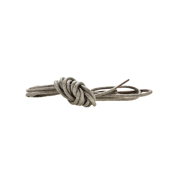 Kengännauhat - Harmaat - Pyöreät vahatut [80 cm] - Poistettu malli Grey one size