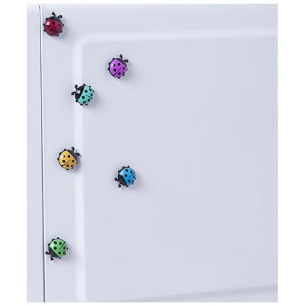 Jääkaappimagneetti - Leppäkertut - 6 kpl Multicolor