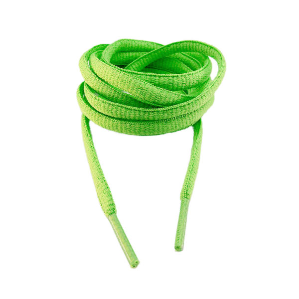 Kengännauhat - Vaaleanvihreät - Soikeat [130 cm] Light green one size