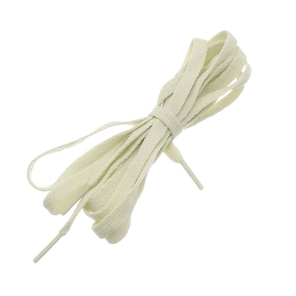 Snørebånd - Vanilje - Flade [160 cm] Vanilla one size