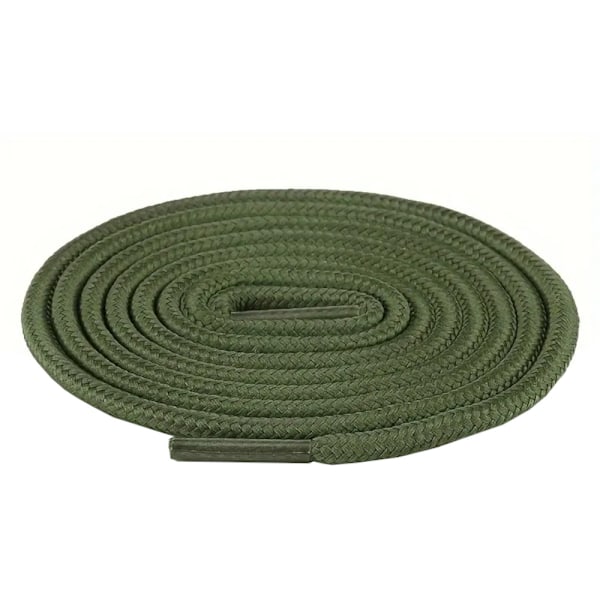 Kengännauhat - Pyöreät [80 cm] - Armeijanvihreät luonnonväriset Nature one size