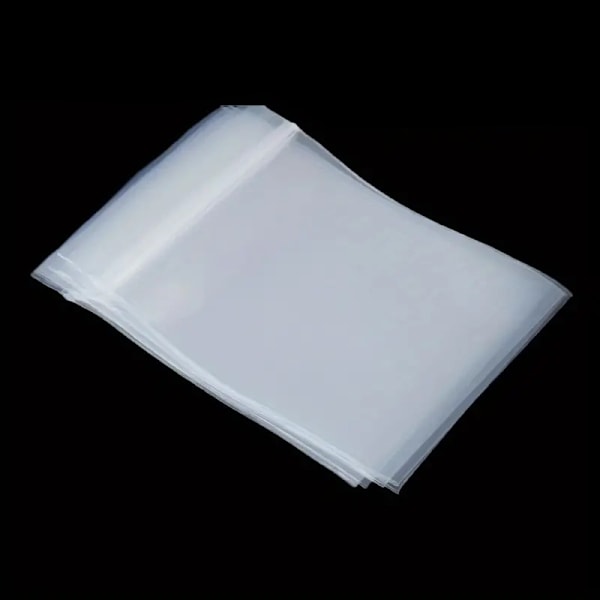 Zip-lockpåse - 6x4cm - Blixtlåspåsar - 100st Transparent