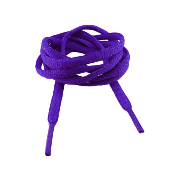 Kengännauhat - Violetit - Soikeat [130 cm] Purple one size