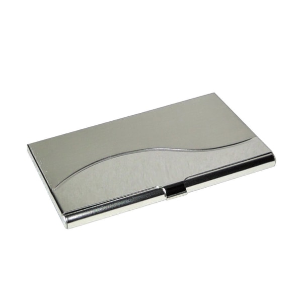 Robust kortholder - Waves - Lommebok Clean steel