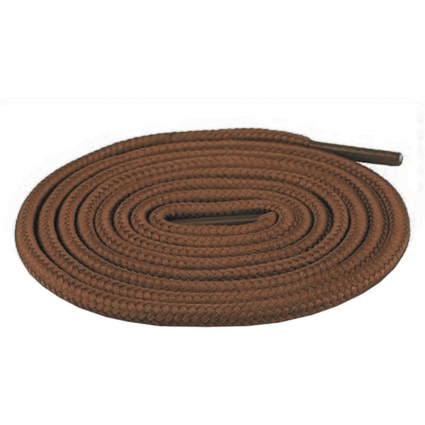Snørebånd - Runde [160 cm] - Brune Brown one size