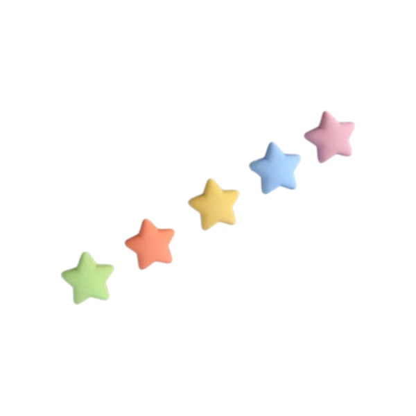 Jääkaappimagneetti - Tähdet - Neodyymi - 5 kpl Multicolor