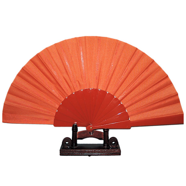 Ventilator - Ensfarvet orange med plastikbase Orange
