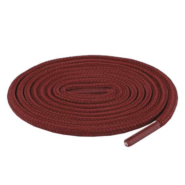 Sko snørebånd - Runde [120 cm] - Vinrød Wine red one size
