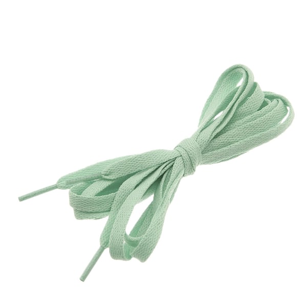 Kengännauhat - Pastellinvihreät - Litteät [150 cm] Pastel green one size