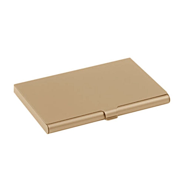 Glatt aluminiumskortholder - Beige - Lommebok Beige