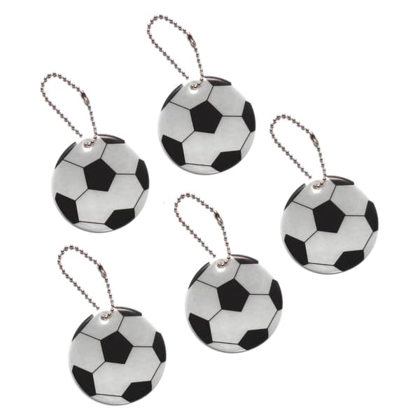 Reflex - Familiepakke - Fodbold - Sort/Hvid - 5 stk. White