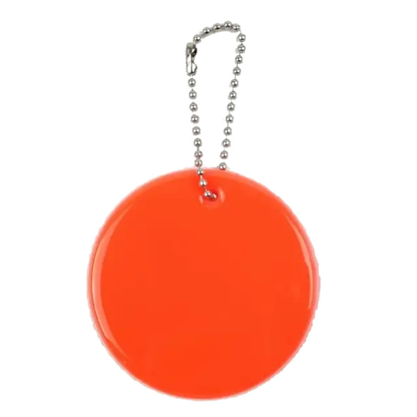 Reflekterende - Rund - Oransje Orange Orange