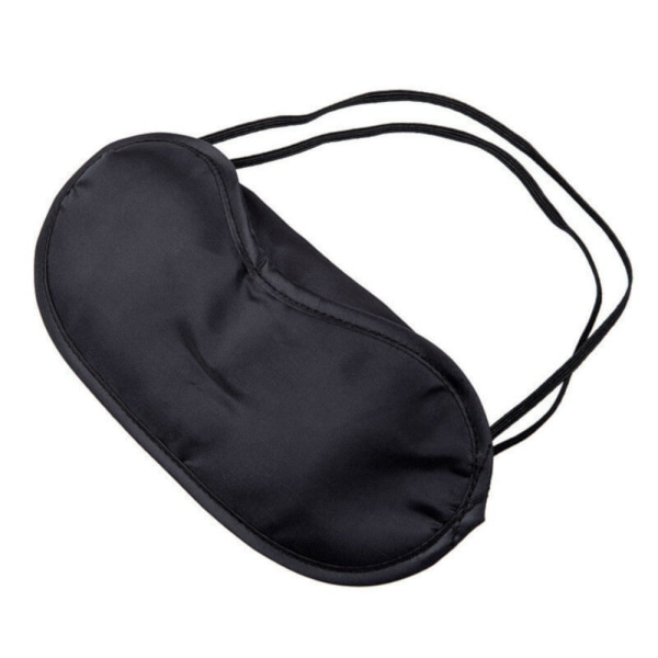Sovemaske - Enkel design - Svart Black one size