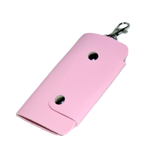 Kunstlæder nøglering - Pink [v2] Pink Rosa