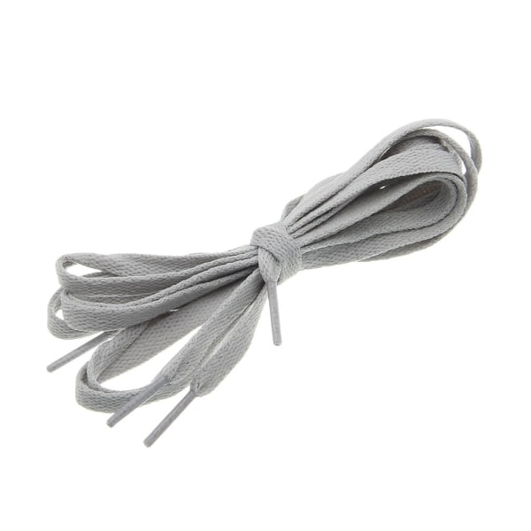Snørebånd - Lysegrå - Flade [180 cm] Light grey one size