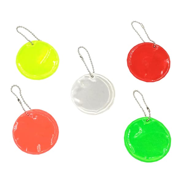 Refleks - Rund - Dobbelpakning - Hvit White Dubbelpack Vit