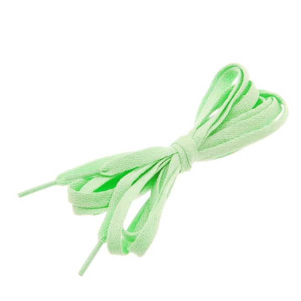 Snørebånd - Mint - Flad [120 cm] Light green one size