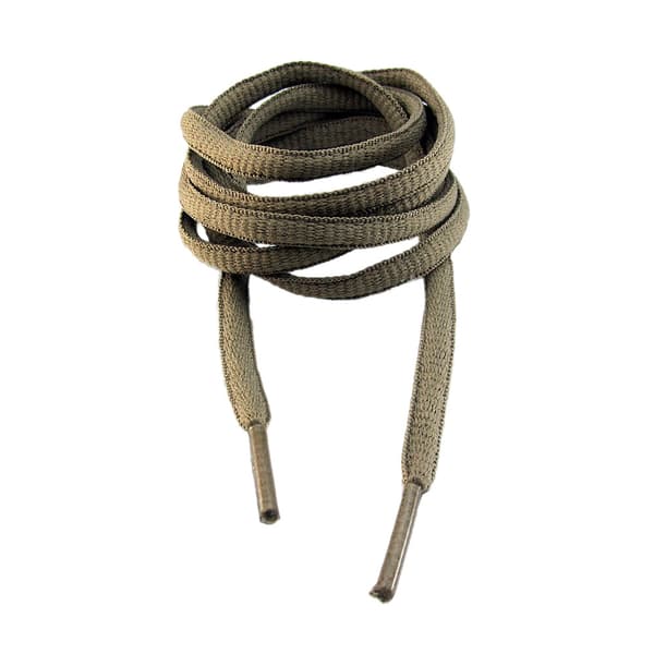 Snørebånd - Khaki - Runde - Ovale [140 cm] Khaki one size