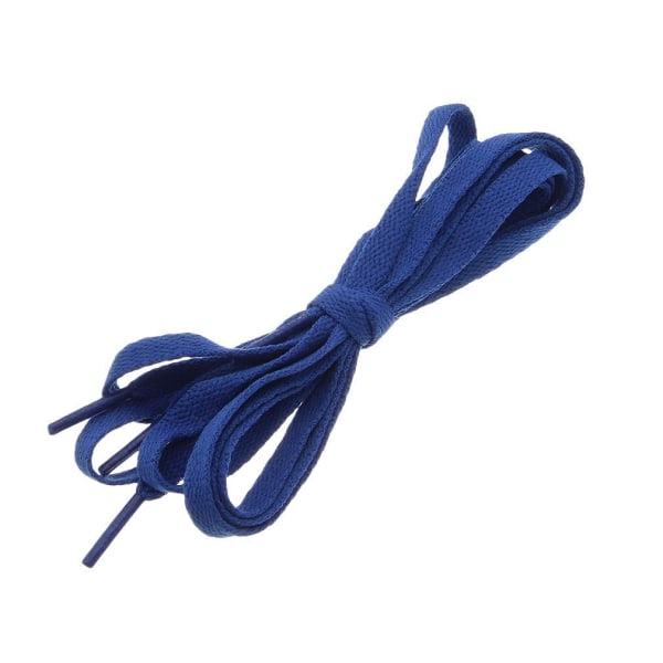 Snørebånd - Kongeblå - Flade [160 cm] Dark blue one size