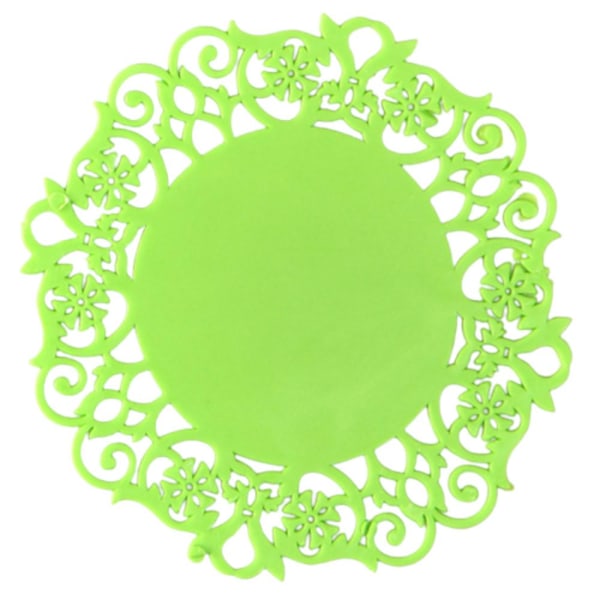 Silicone Beverage Coaster - 6-pakning Green - Coaster Green