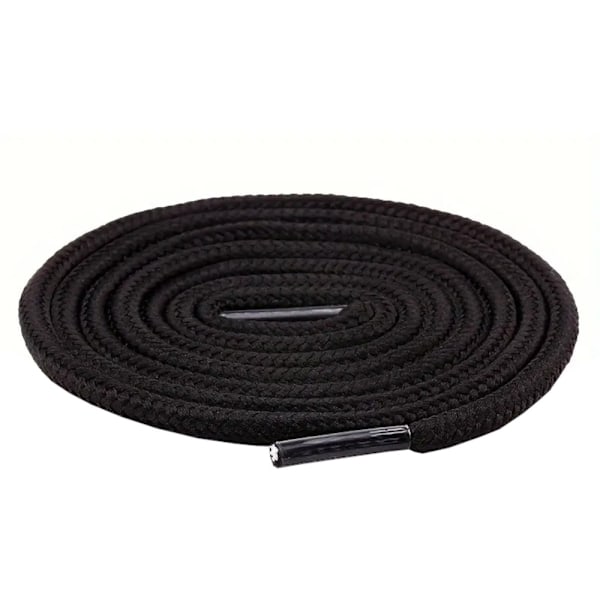 Snørebånd - Runde [100 cm] - Flere farvevalg Black one size