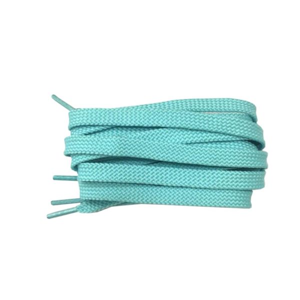 Snørebånd [v2] - Flade [160 cm] - Flere farvevalg Light blue one size