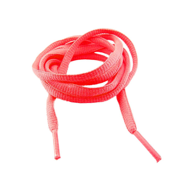 Snørebånd - Vandmelonlyserød - Ovale [130 cm] NeonPink one size