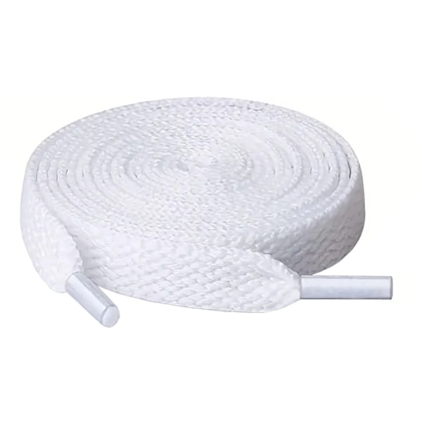 Skolisser - Flat [100 cm] - Hvit White one size