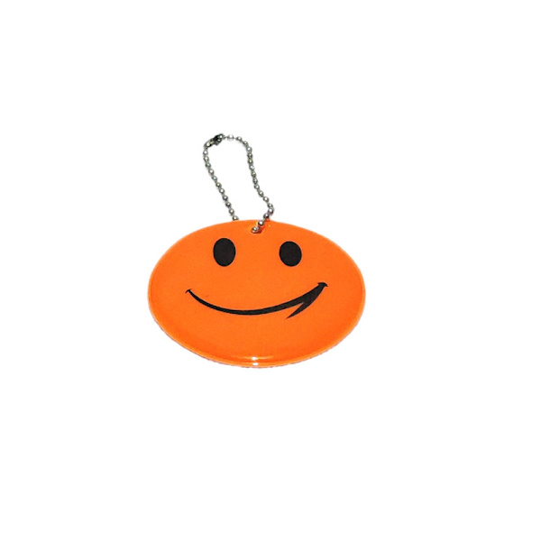 Reflekterende - Smiley - Orange Orange Orange