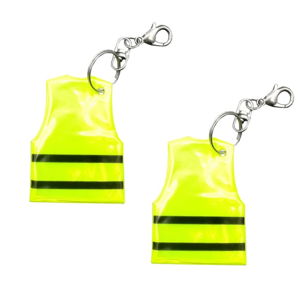 Reflex - Sikkerhedsvest - Gul med sorte striber - Dobbeltpak Yellow