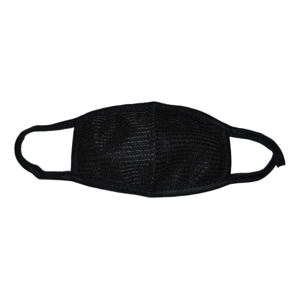 Ansiktsmask - Svart - Dubbelpack Svart one size